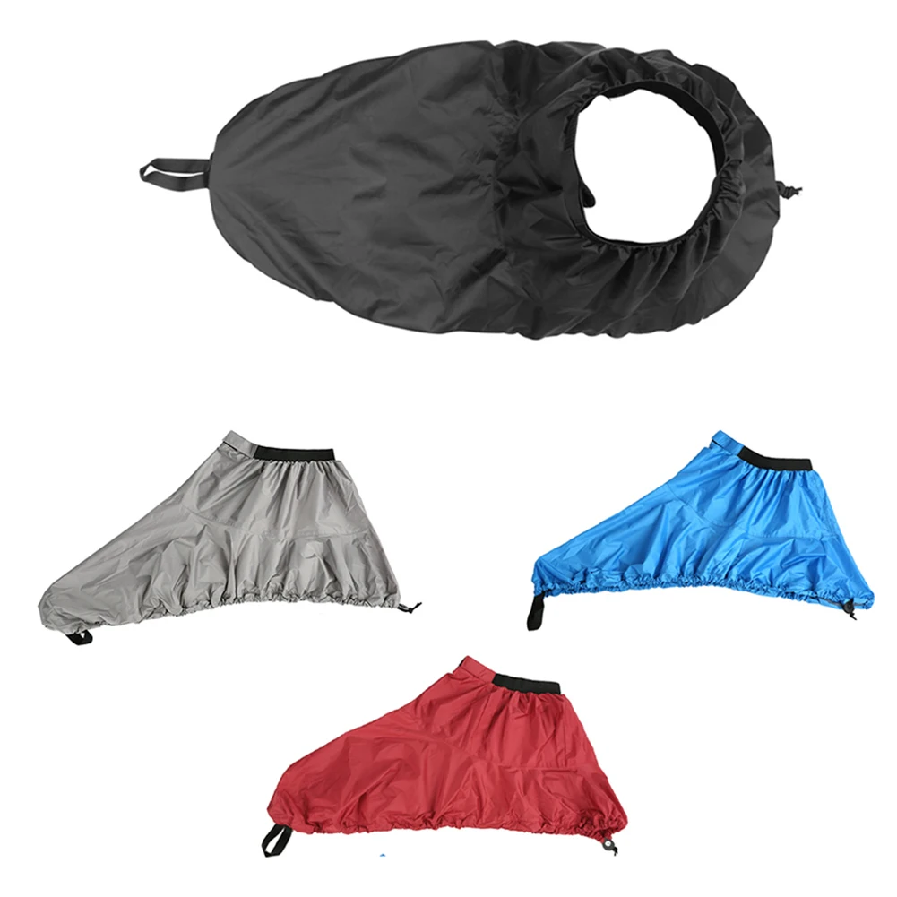 

1Piece Kayak Cockpit Deck Cover 290T Waterproof Kayak Canoe Boat Spraydeck Skirt Cockpit Cover 67-117cm/26.4-46.1inch Kayak Part