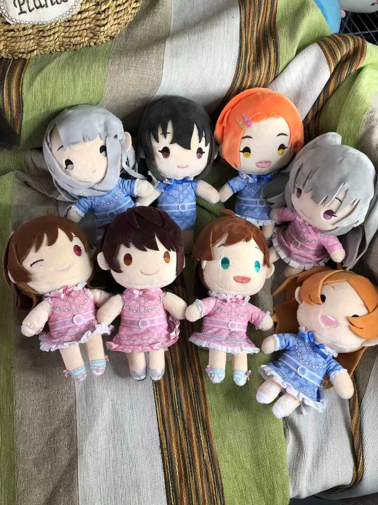 

Ensemble Stars! Plush Doll Stuffed toy set mika ritsu mao yuzuru JAPAN NEW