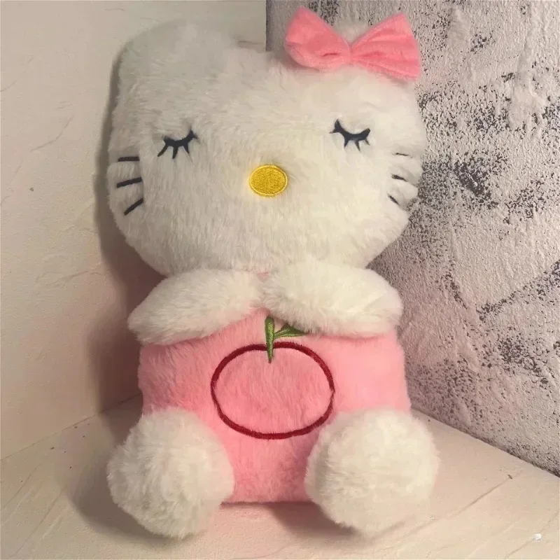 30CM Sanrio peluche respirazione incandescente hellobykitty peluche bambino che dorme morbido peluche bambola regalo di festa per bambini giocattolo