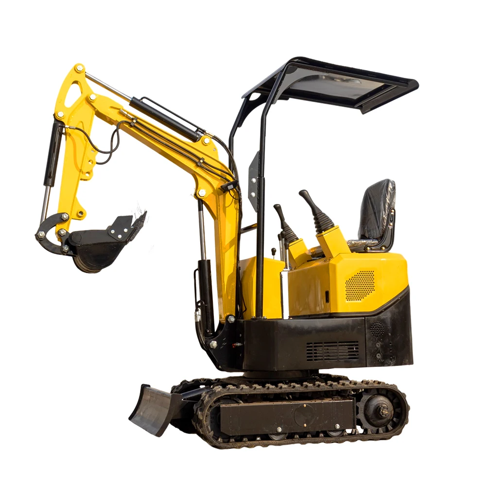 Mini Excavator 1000kg 1ton Hydraulic Crawler Excavator EPA Certified Small Digger