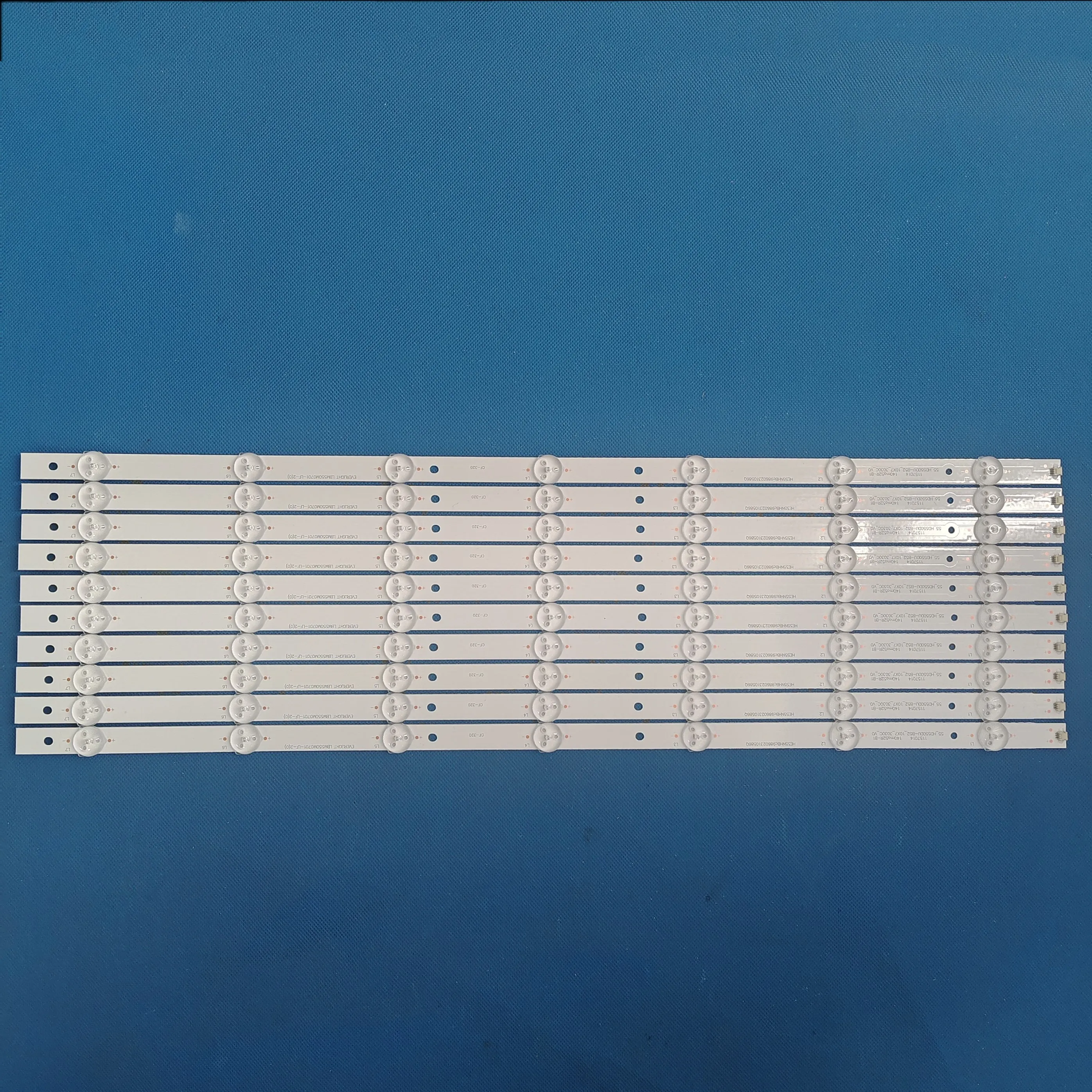LED Backlight Strip(10)For HISENSE 55H7607 55DU6070 55DU6500 55H7D 55H6D Sharp LC-55LBC591C LC-55LBU591U SVH550AQ0 HD550K3U82-K1