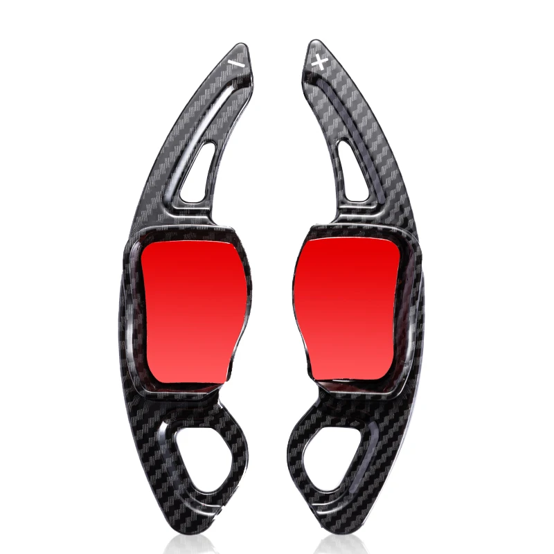 Carbon Fiber Lenkrad Paddle Shifter DSG Verlängerung Für Volkswagen Golf 5 Golf 6 Jetta Passat Polo Scirocco Zubehör – Detail 5