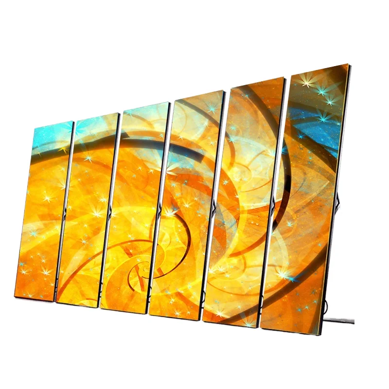 80 Inch Indoor LED Poster Multi-language Smart Digital Signage Screen Elevator Advertising Animation Floor Stand Video Player