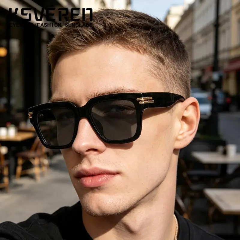 Tinted Thick Frame Myopia Sunglasses Men Women Prescription Nearsighted Glasses Full Frame Outdoor Shade Sunglasses -0.5 To -6.0