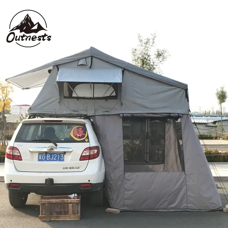 Soft Shell 4x4 Truck Camping Car Roof Top Tent With Annex customcustom