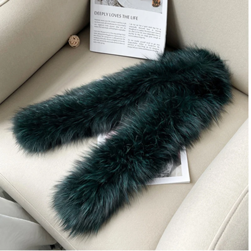 CX-S-117 Women Wholesale Hand Knitted Fox Fur Real Fur Scarf ~Drop Shipping