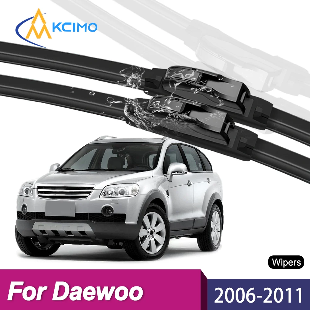 

Upgrade Your Wiper System 2PCS Premium All-Season Blades For Daewoo Winstorm 2006-2011 Long-Lasting Clear Vision Guaranteed