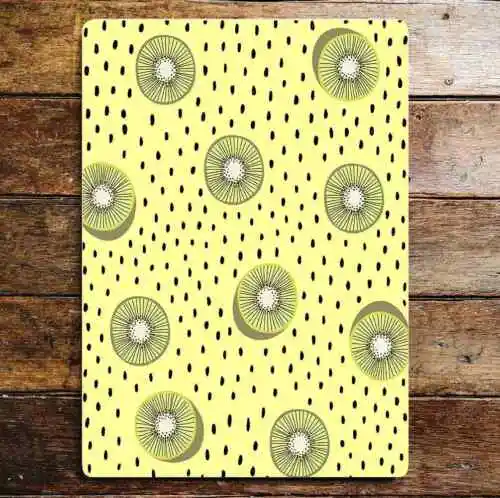 Kiwi Fruit Kitchen pattern  kitchen  Metal  Wall Sign