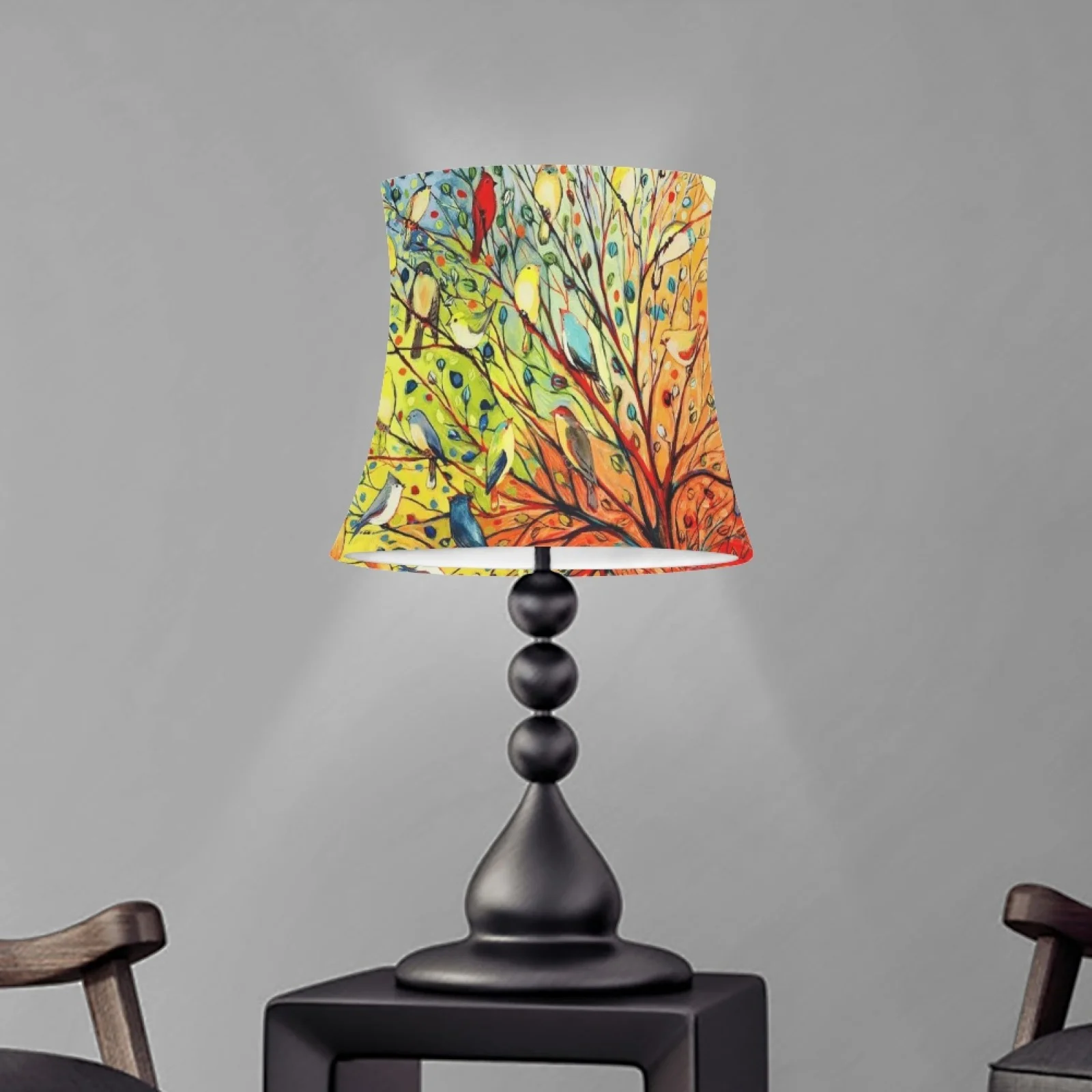 Oil Painting Pattern Lampshade Shell Covers Wall Lamp Lampshade Lamp Cover for Table Lamps Light Shade Light Cover Home Decor