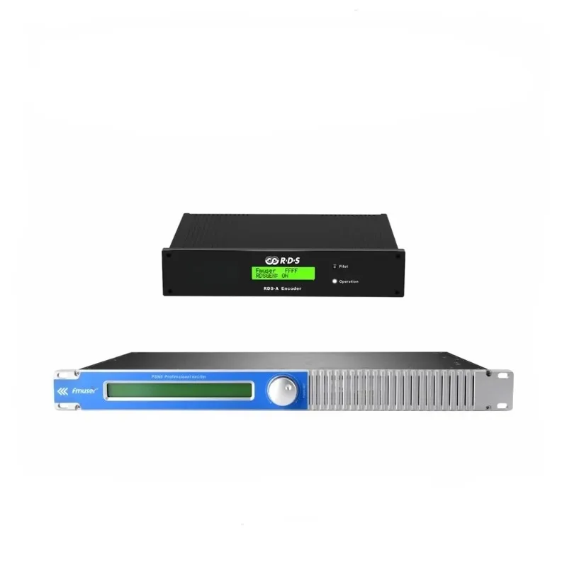 

50W Radio Broadcast FM Transmitter + RDS encoder with TA MPX in RDS OUT for Radio Station