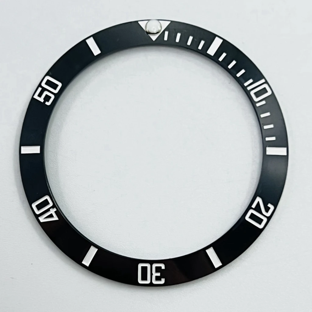 High Quality 38mm GMT SUB Ceramics Bezel Sloping Diving Watch Insert Watch Replace Watch Face Watch Bezel Inserts Ring