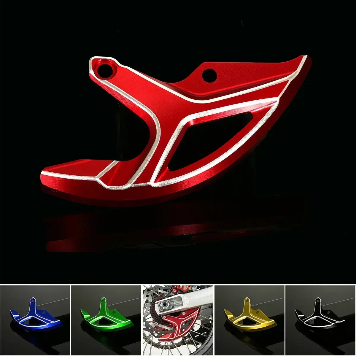 

Electric Bicycle CNC Rear Brake Disc Guard Guide Protector Cover For SUR RON SUR RON SURRON Storm Bee