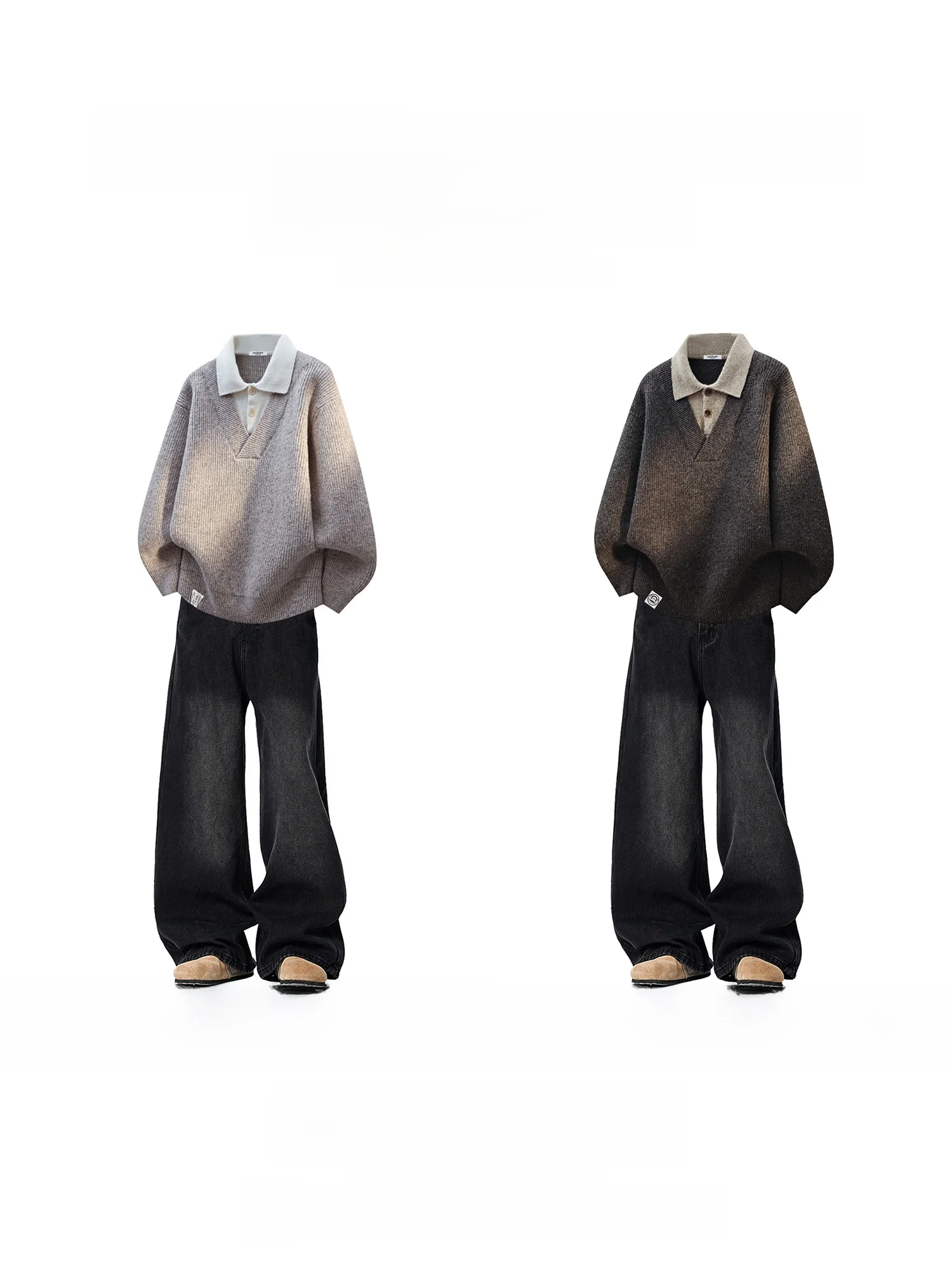 PaulFrank Spring Casual Knitted Sweater And Jeans Men's Faion Cool And Haome Sports Leisure Set Youth Long Sve