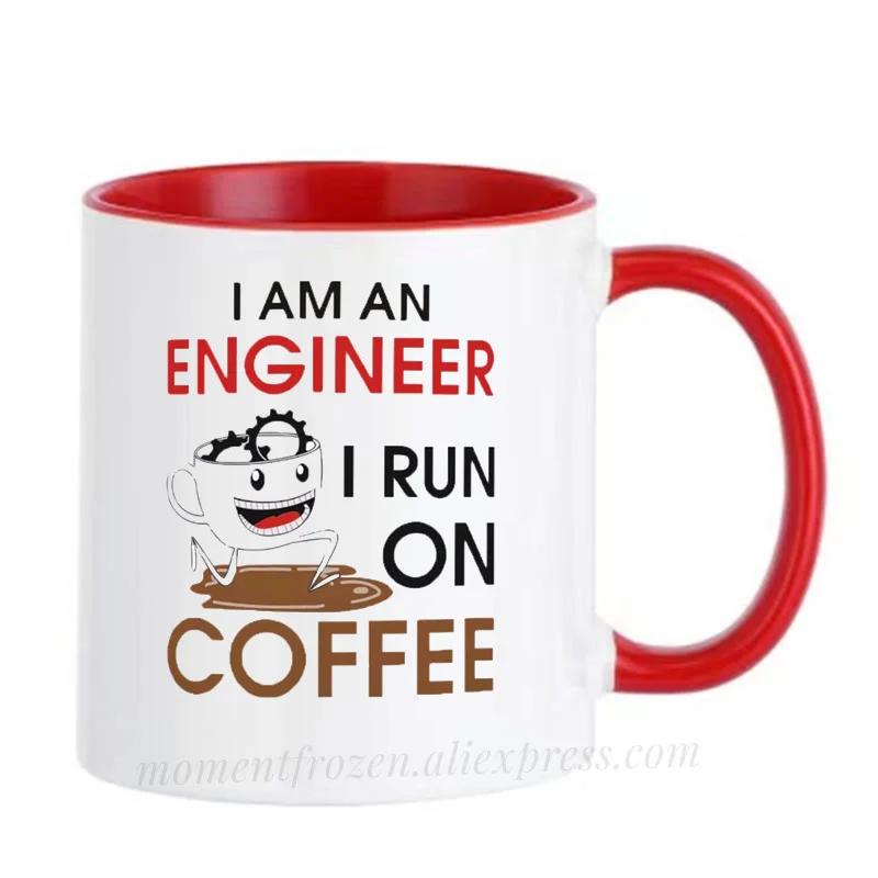 

Engineer Coffee Mugs Cafe Caffeine Cocoa Tea Mugen Friend Gifts Cups Home Decal Milk Tableware Coffeeware Teaware Beer Drinkware