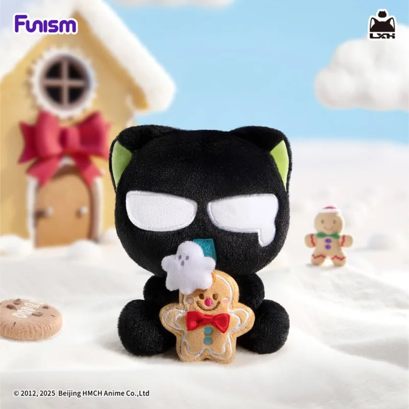 FUNISM Luo Xiaohei Hug Serie Plüsch Anhänger Serie Blind Box Figuren Action Spielzeug Figur Geburtstag Geschenk Kind Spielzeug