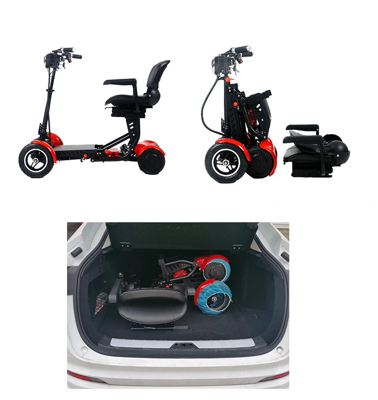 36v 500w bürstenloser Motor Mini Citycoco Elektro roller 4 Dreirad Elektro China Erwachsenen Dreirad E-Scooter custom