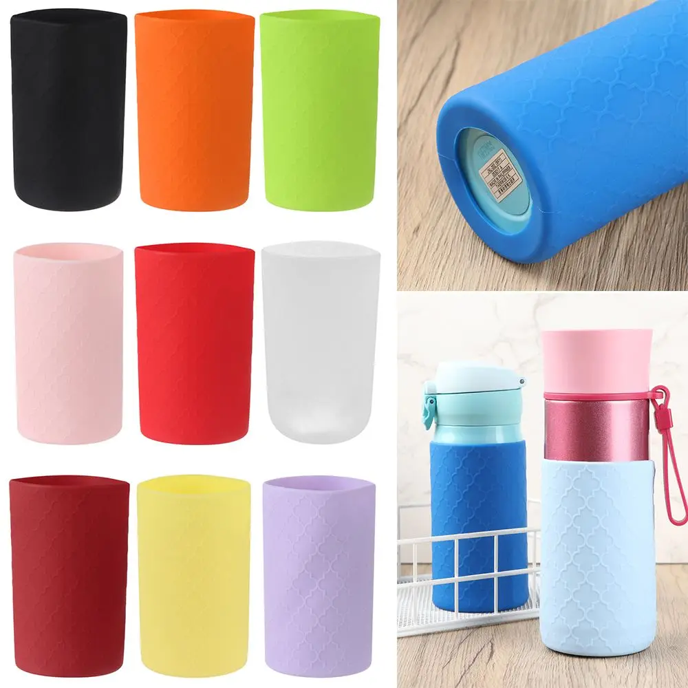 Water Bottle Accessories Bottle Protective Sports Cup Cover Boot for Bottle Bottom Sleeve Anti-Slip Water Bottle Cover Outdoor
