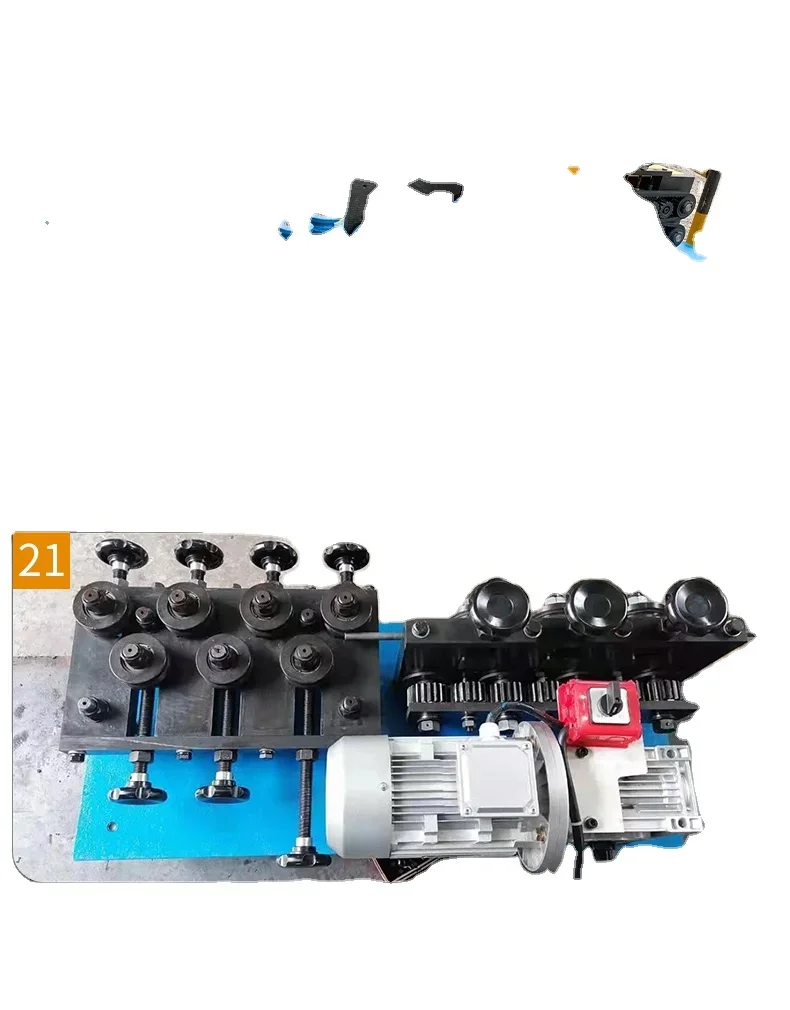 steel pipe straightener tool automatic aluminium sheet hollow straightening equipment tube traction straightening feeder machine