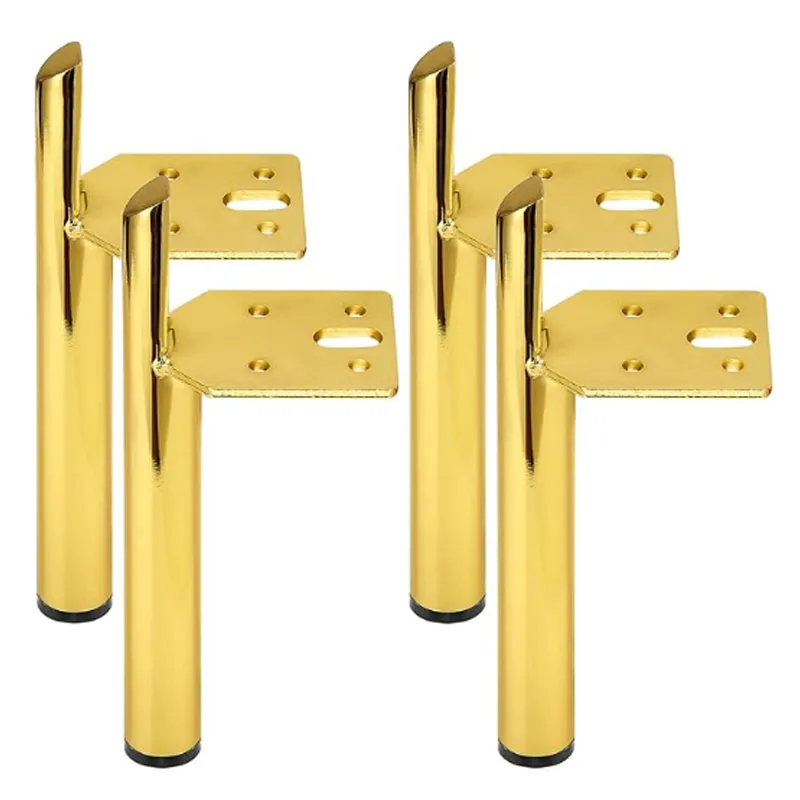 4-piece set of metal sofa legs bedside table support bathroom cabinet furniture anti slip sofa Dresser coffee table dresser TV