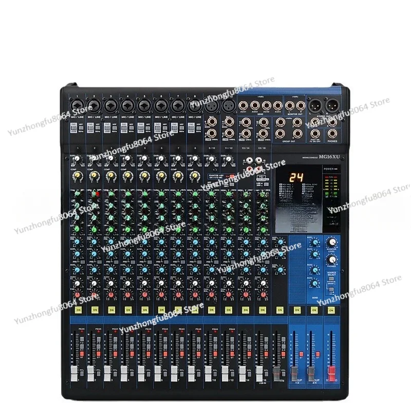 MG Professional Mixer MG10XU/MG12XU/MG16XU Road Stage Wedding Performance Conference Phantom Effect Mixer