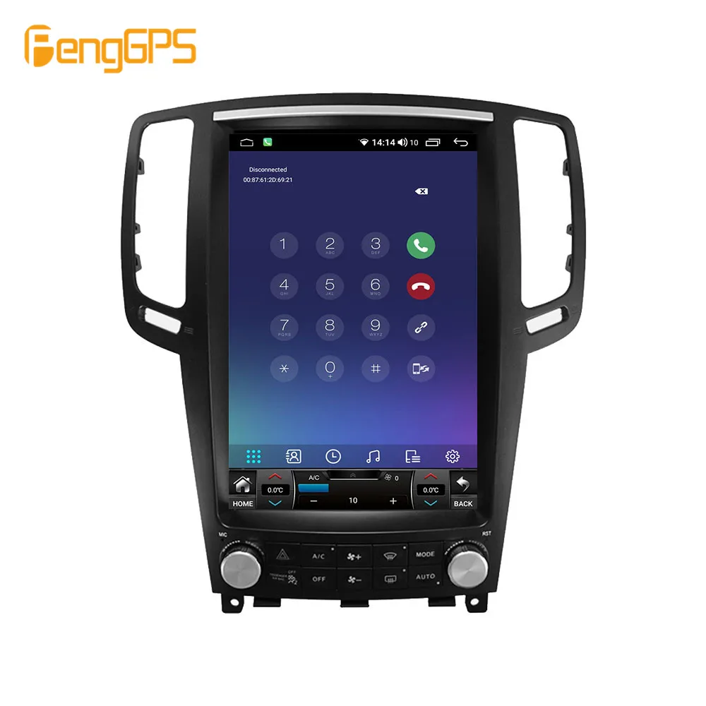 For Infiniti G37 G35 G25 G37s Coupe 2008-2013 Android Car Radio Screen 2din Stereo Receiver Autoradio Multimedia Player