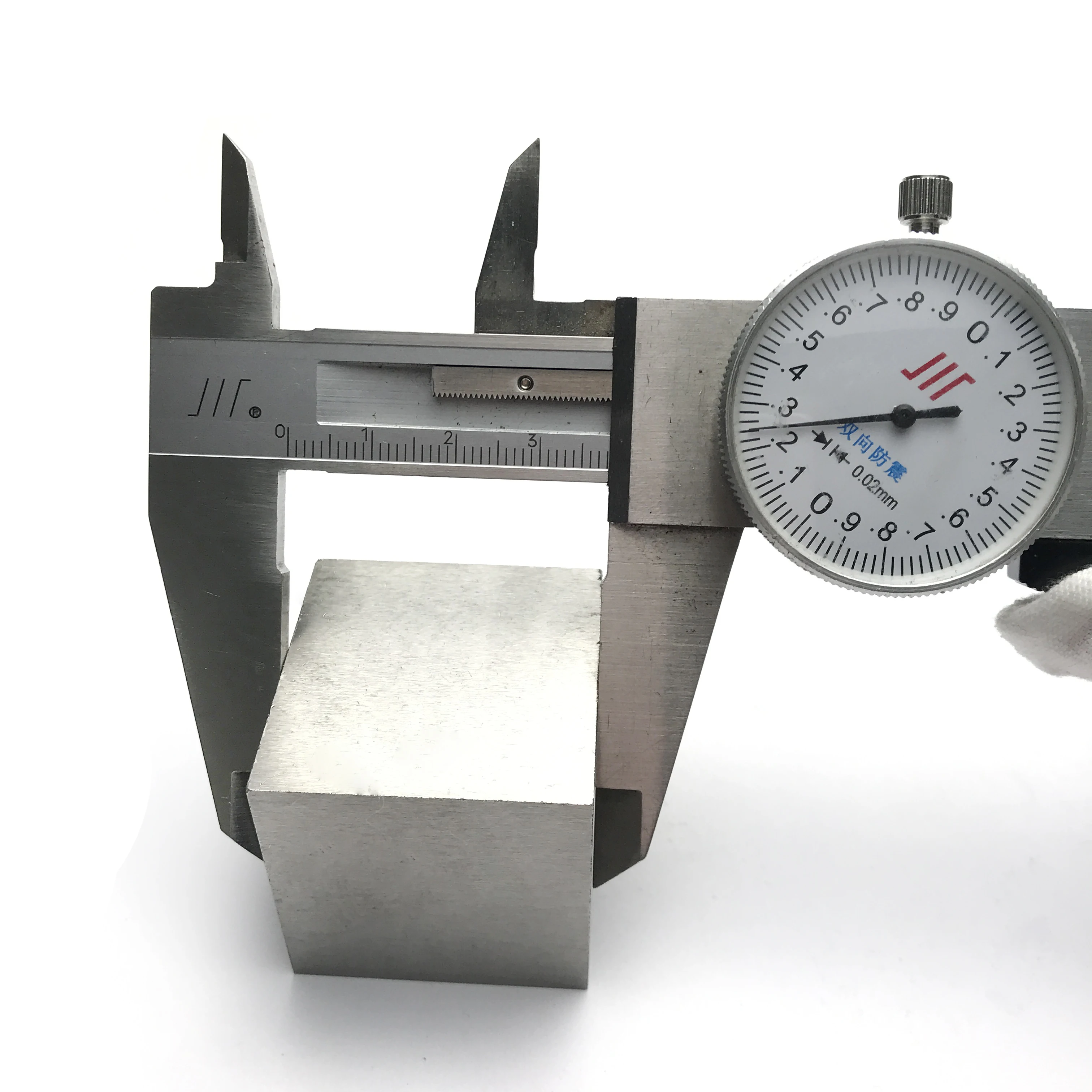 Carbide High-Density Metal Cube 10mm/20mm/38mm/50mm - Customizable Laser Engraving Typing