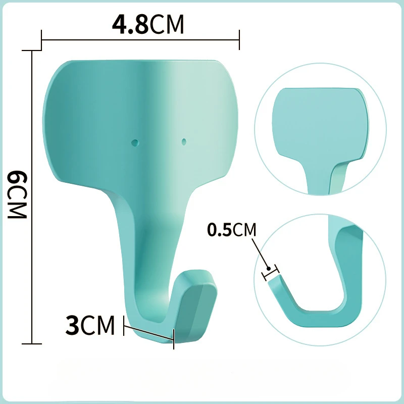 

Hook Behind The Door Hole Free and Traceless Storage Hooks Bathroom Accessories Hooks for Hanging Home Organization and Storage