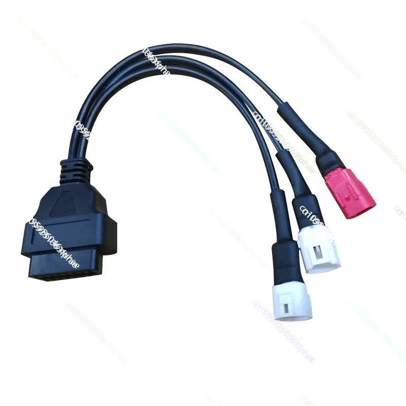 

Motorcycle OBD Cable One Drag Three 3 Needles 4 Needles, Motorcycle Detection Diagnostic Cable Adapter Cable