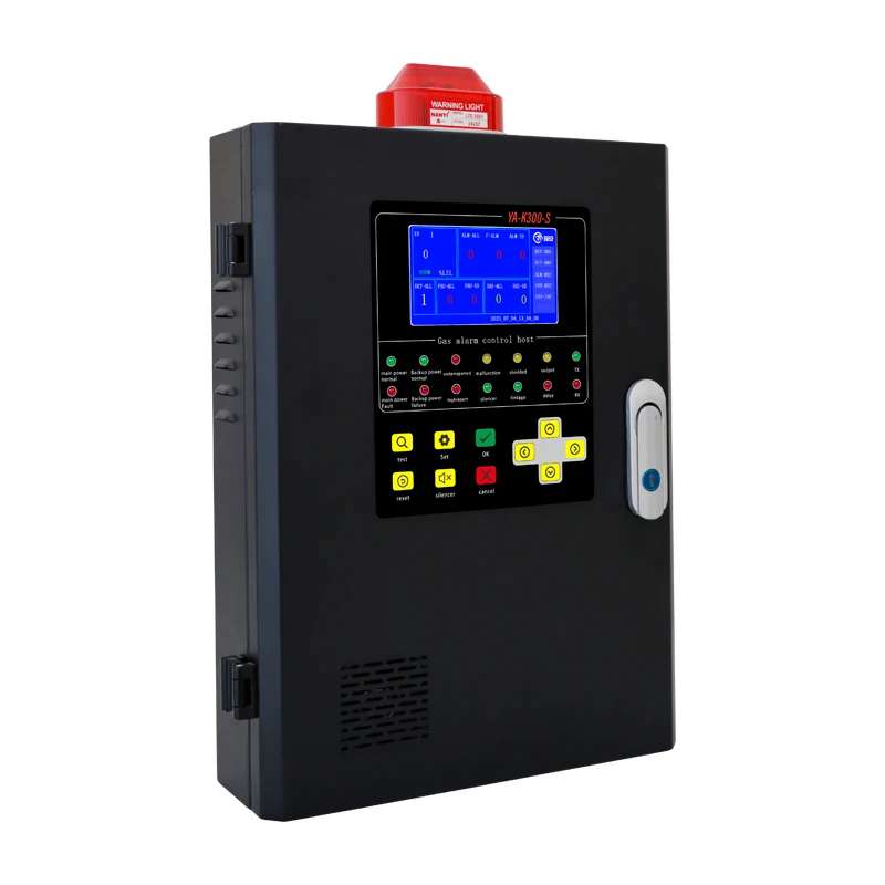 CO2 Gas Leak Detector Control Panel 100%VOL 5%VOL 5000PPM 10000PPM 20000PPM Controller Box CO2 detector