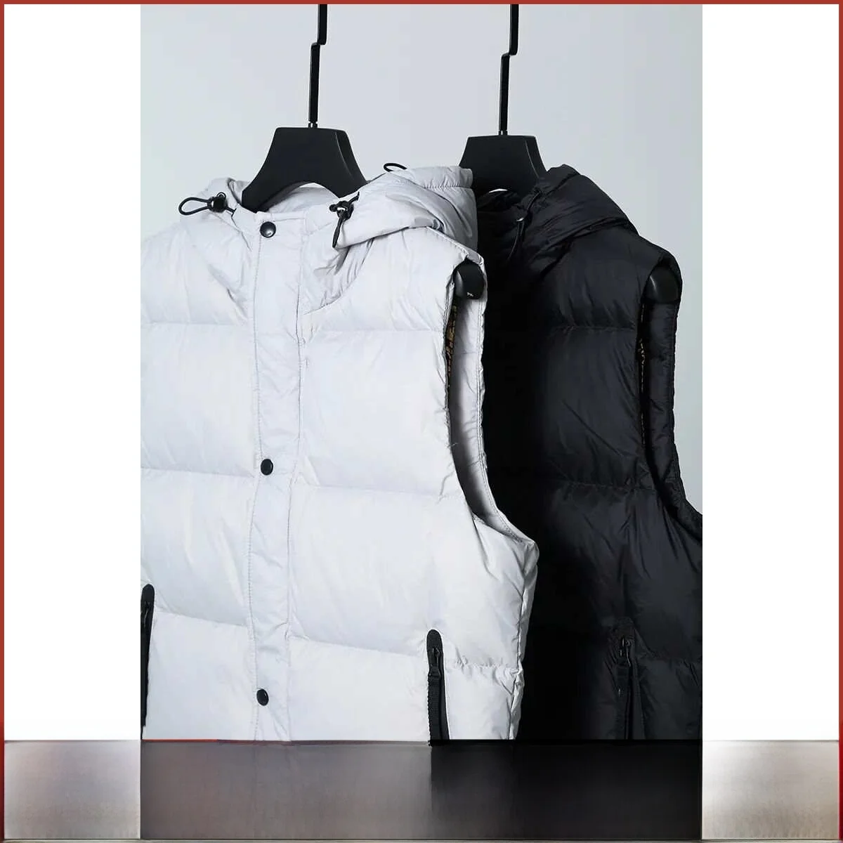 Alto allentato 90 Du down Jaet da uomo Thi caldo piumino resistente al freddo capispalla tessuto in nylon decorazione con cerniera