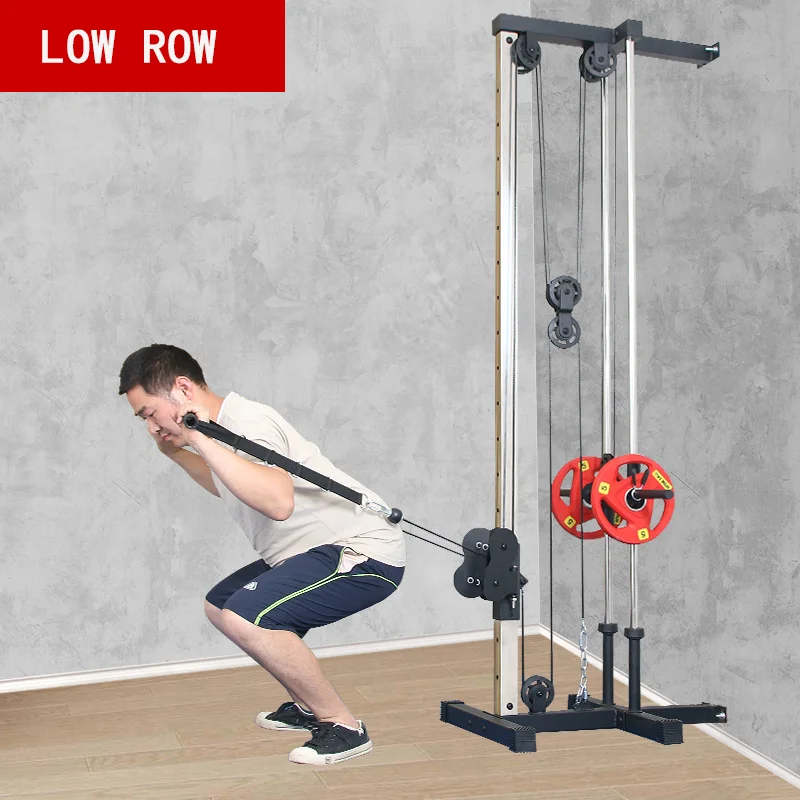 Wholesale Cable Machine Heavy Duty Fitness Gym Exercise Equipment Home Use Fitness Machine Home Wall Mount Cable Carton Unisex