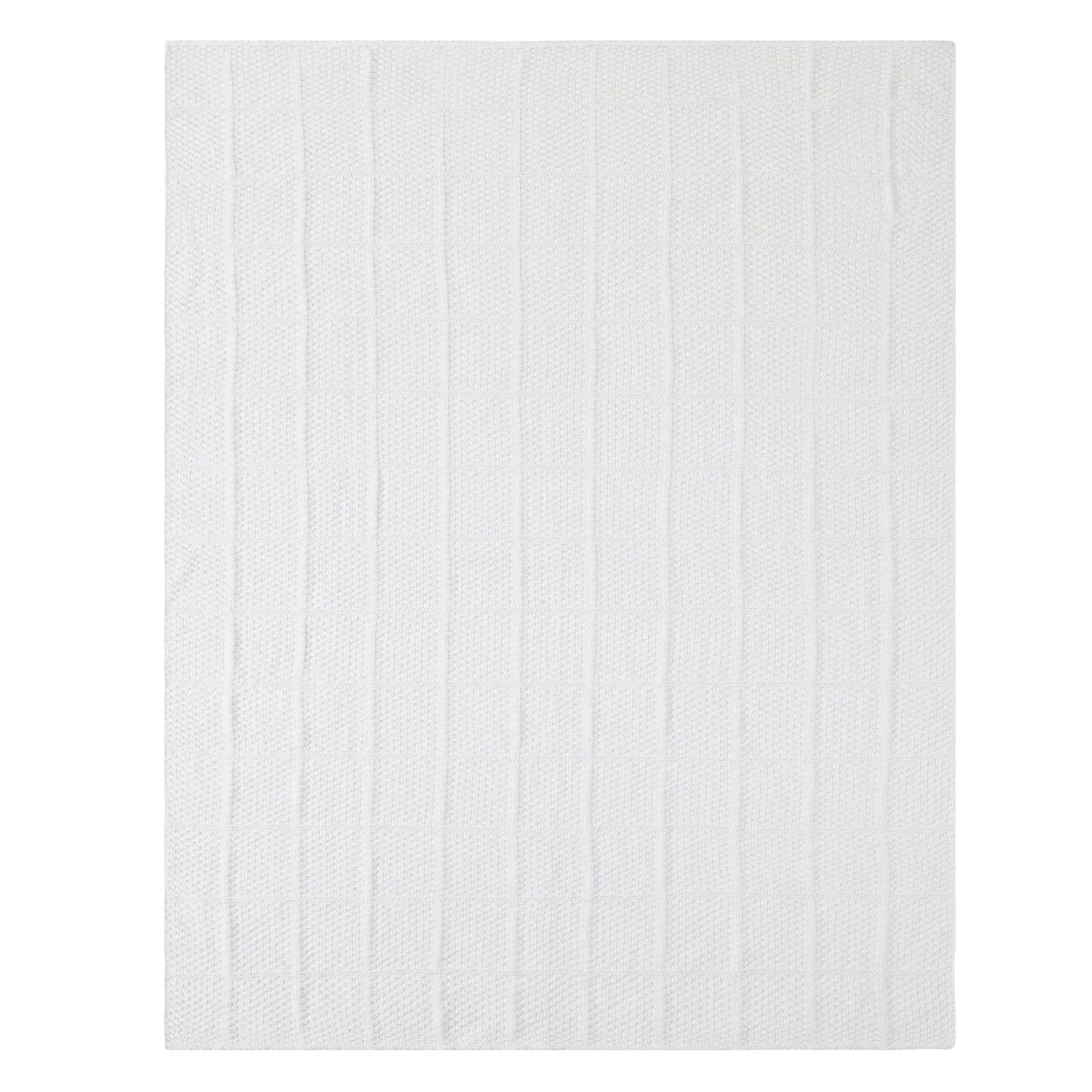 

Kelsey Ivory Acrylic Knit Throw, 60 X 80