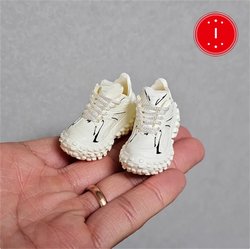 Auf Lager 1/12 Skala Casual Klassischen Stil Soldat Schuhe Fit 12 punkt OB11 BJD OB24 Action Figur Modell Spielzeug Für Fans DIY