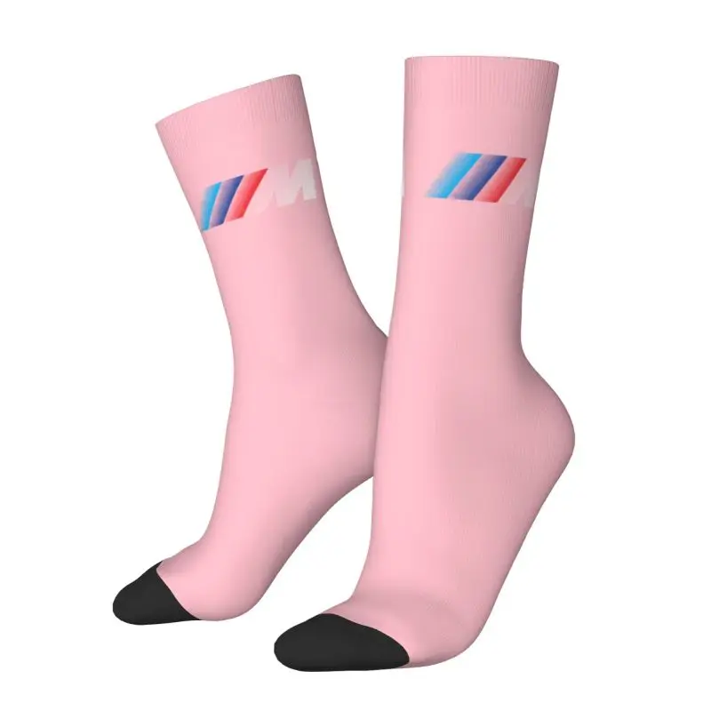 Custom M Performance Poweres Men Women Crew Socks Unisex Kawaii Motor Sport Spring Summer Autumn Winter Dress Socks