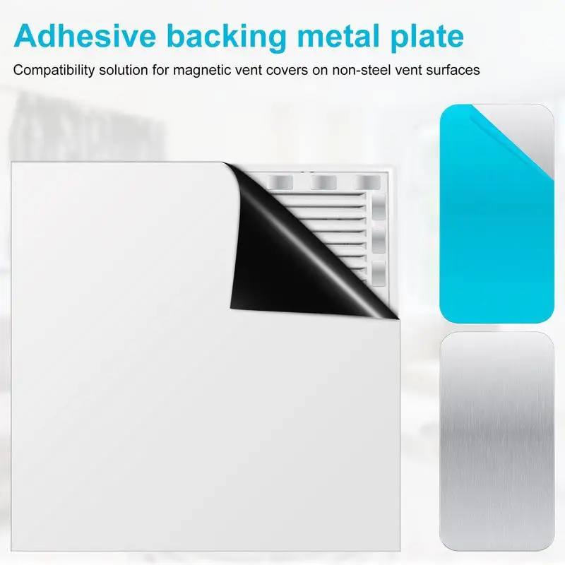 

Металлическая пластина для магнитов 2,36x1,18 дюйма Магнитная пластина с клейкой подложкой Металлические полоски Стальная вентиляционная крышка Магнитные крепления