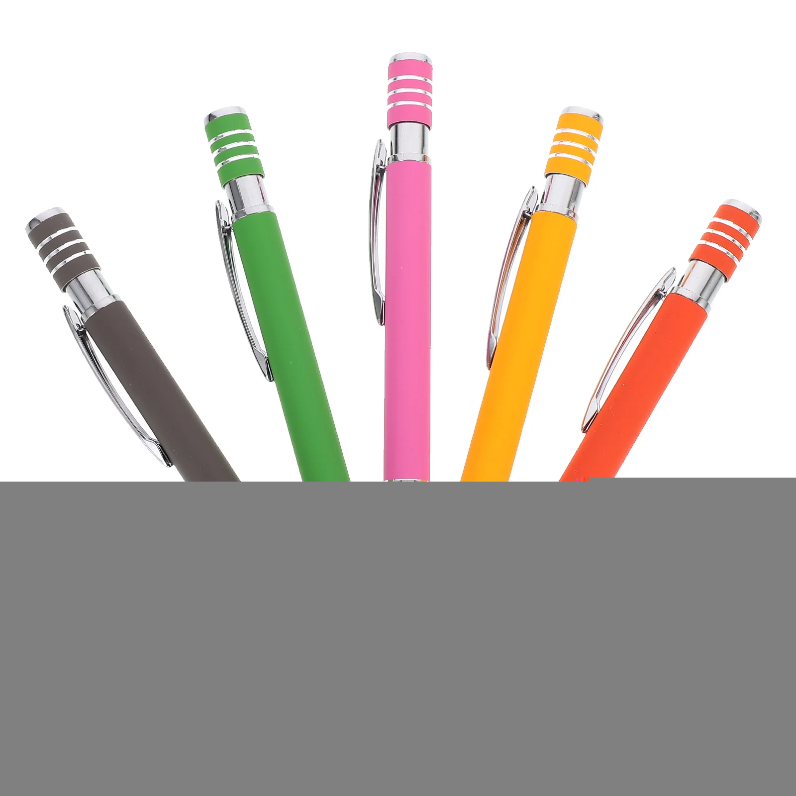 

5pcs Metal Ballpoint Screen Stylus Handwriting Capacitive Pens Tablet 1 Writing Tool Aluminum