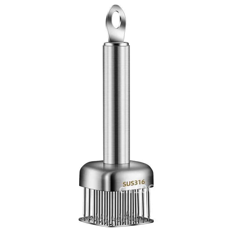 

316 Stainless Steel Pine Needle Meat Tenderizer Modern Minimalist Household Kitchen Tool for Steak And Roast Meat Puncture