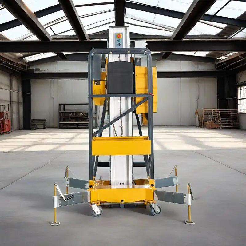 

8m Dual Mast Electric Aluminum Ladder Lift automatic lifter