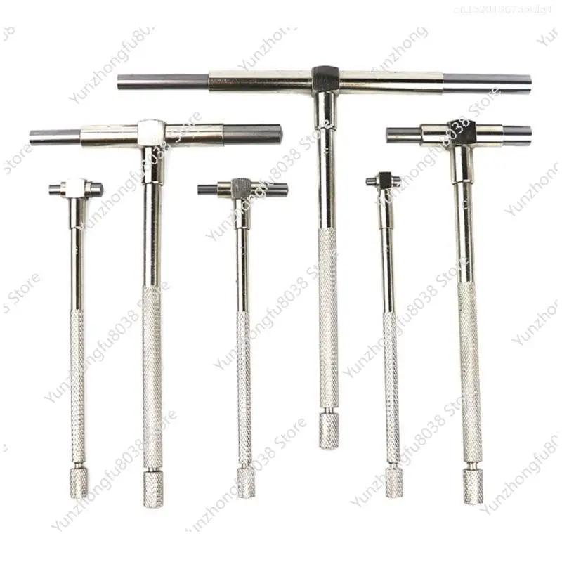 

6Pcs Telescopic Bore Gauge Set for Internal Bore 8-150mm Measurement Tools F1FB