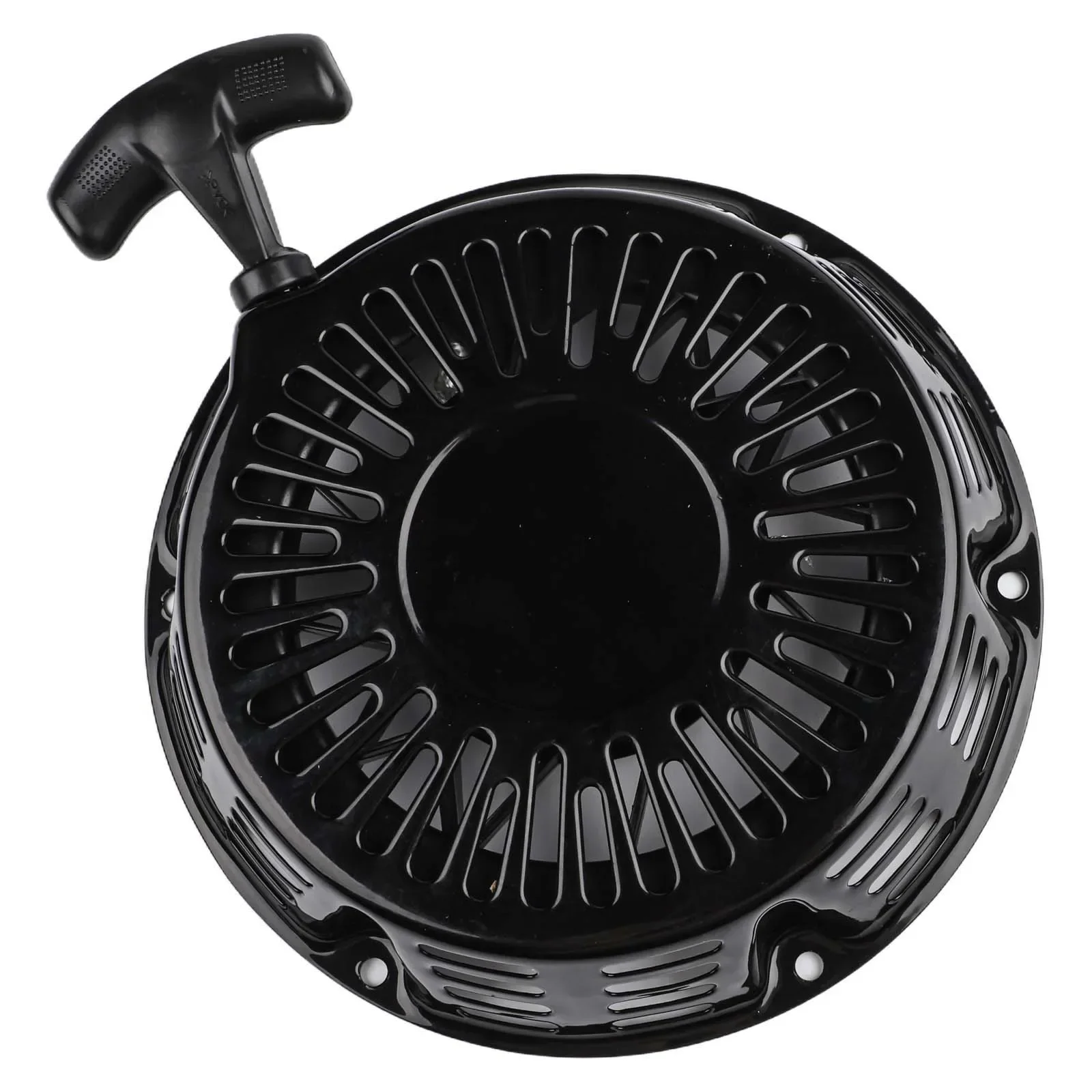 Black Recoil Starter Kit Pull Rope Included Easy Installation Anti-rebound Design Plastic Housing Compact Dimensions