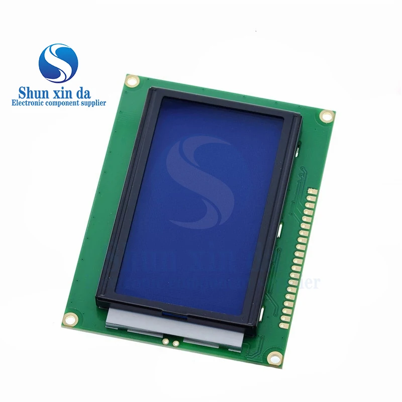 LCD1602 LCD 1602 2004 12864 module Blue Green screen 16x2 20X4 Character LCD Display Module HD44780 Controller blue black light