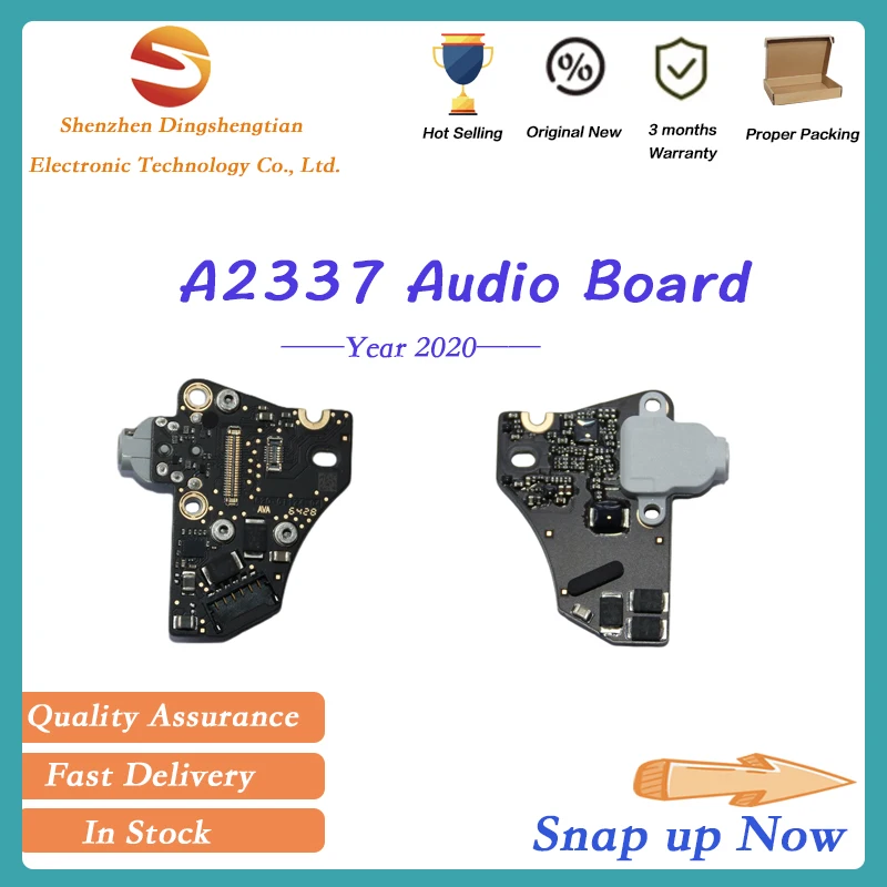 Replacement High Quality Repair For Macbook Air  A2337 M1 USB I/O Power Audio Board Flex Cable  EMC 3598  2020 Year