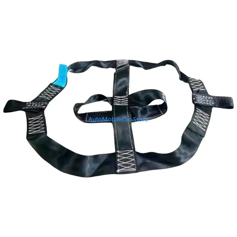 G8TE Adjustable Motorcycle Wheel Tie Downs Secure & Wear Resistant Polyester Straps Motorcycle Transport for Bikes Hauling