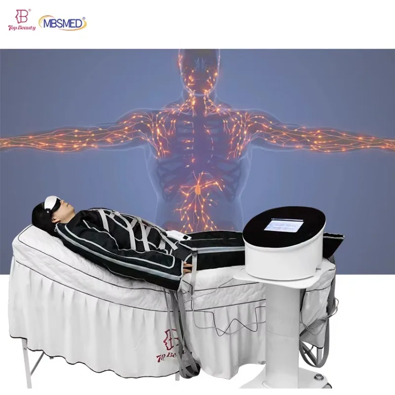 Profesional 3 En 1 Presoterapia Lymphatic Drainage air Cover Full Body Infrared Pressotherapy