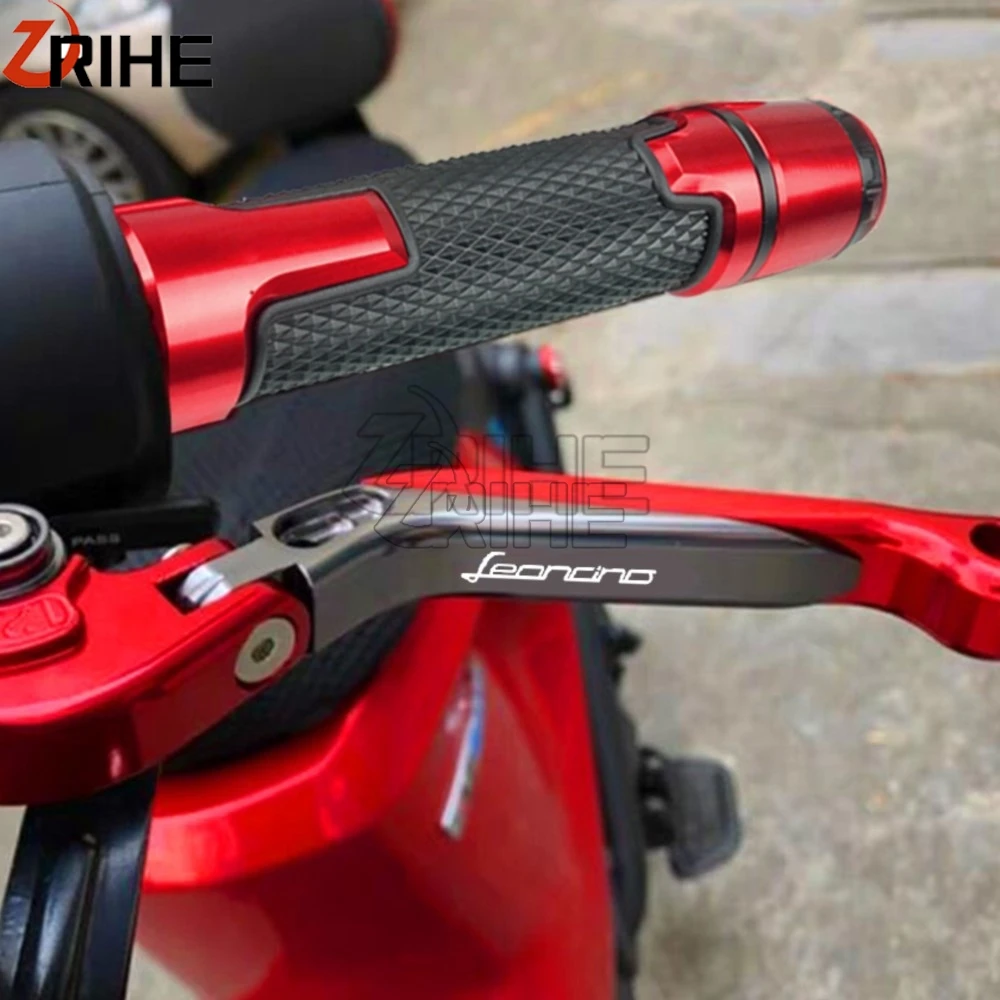 Palancas de freno y embrague ajustables y plegables para motocicleta Benelli Leoncino 800, Leoncino 500, Leoncino 250, todos los años, CNC