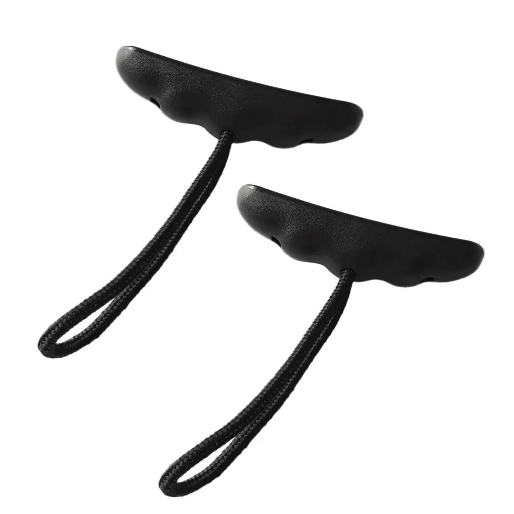 Durable Nylon Kayak Pull Handle with Grip Cord Lightweight Carry Handle for Canoe Boat Marine Side Mount Replacement