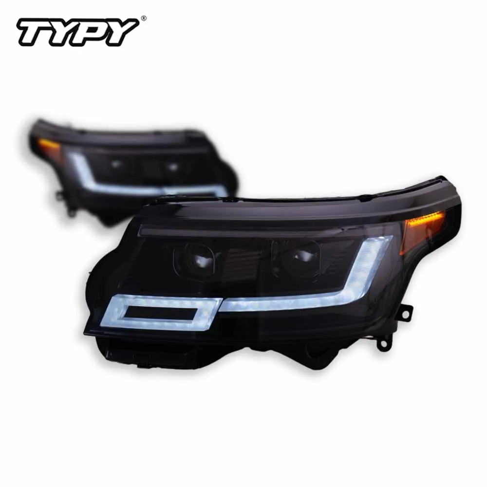 

TYPY Car Styling Head Lamp for Land Rover Range Rover Headlights 2013-2017 LED Front Lamps Turn Signal Auto Parts Plug Play