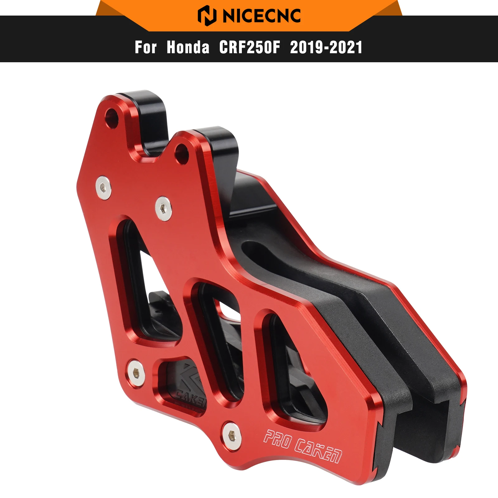 

NICECNC Chain Guard Guide Protector For Honda CRF230F 2003-2019 CRF250F 2019-2021 CRF150F 2003-2017 CRF 230F CRF 250F CRF 150F