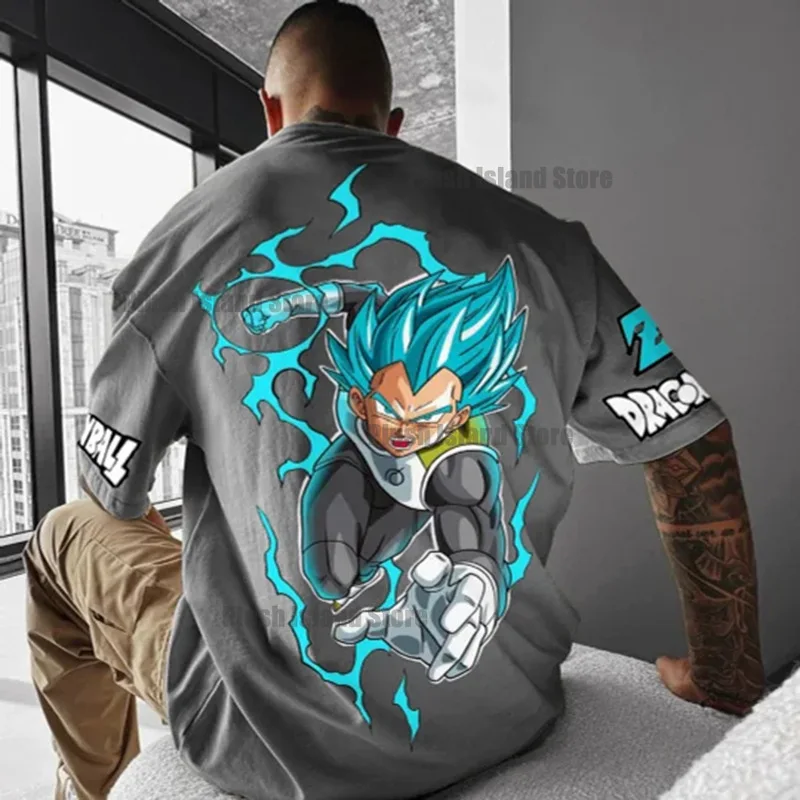 20 Styles Men Anime Majin Buu Printed T Shirts Cotton Oversize Character Print Cosplay Cartoon Graphic Short Sleeved