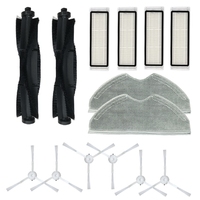 1Set Replacement Parts For Qihoo 360 S5 S7 S7 Pro Robot Vacuum Cleaner Spare Main Brush Side Brush Hepa Filter Replacement Parts